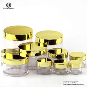 HXL237 luxury round empty acrylic cosmetic jar